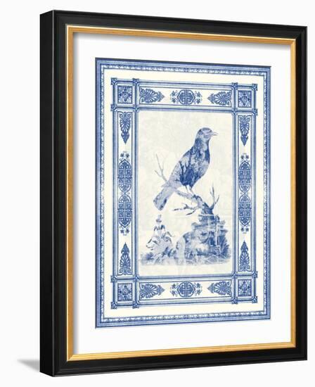 Toile de Jouy I-Vision Studio-Framed Art Print