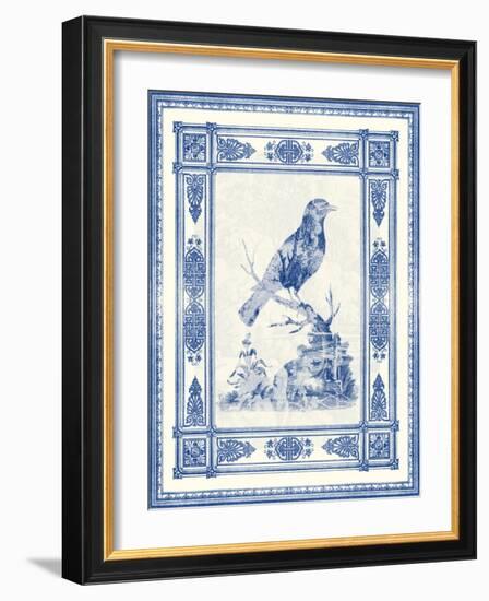 Toile de Jouy I-Vision Studio-Framed Art Print