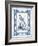 Toile de Jouy II-Vision Studio-Framed Art Print