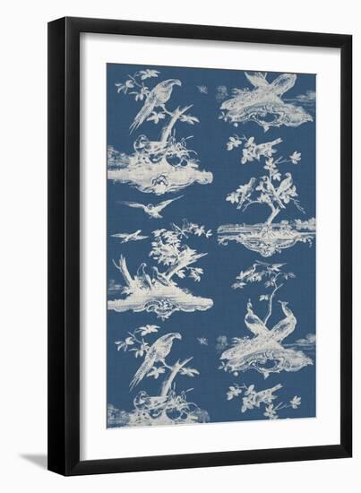 Toile in Indigo-Vision Studio-Framed Art Print