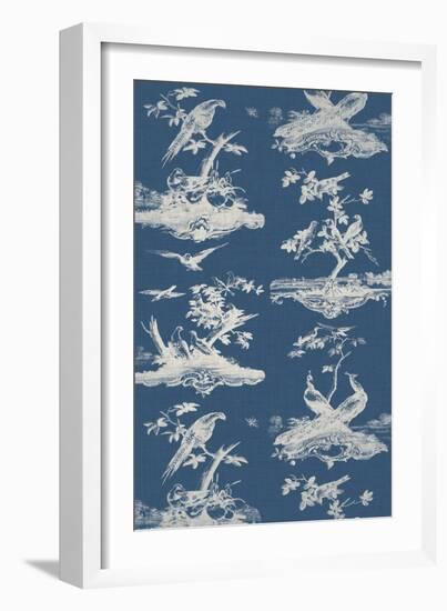 Toile in Indigo-Vision Studio-Framed Art Print