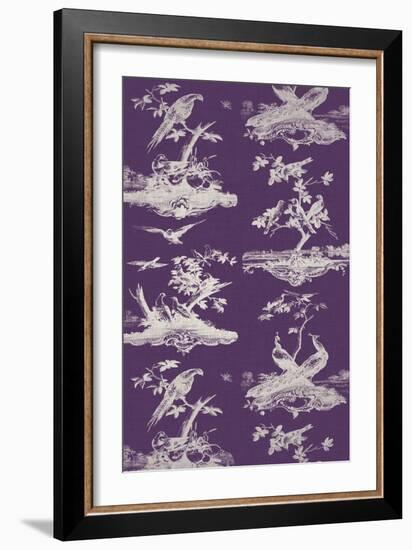 Toile in Plum-Vision Studio-Framed Art Print