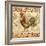 Toile Rooster I-Gregory Gorham-Framed Art Print