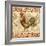 Toile Rooster I-Gregory Gorham-Framed Art Print