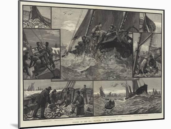 Toilers of the Sea, Trawling on the Dogger Bank-null-Mounted Giclee Print