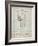 Toilet Paper Patent-Cole Borders-Framed Premium Giclee Print