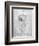 Toilet Paper Patent-Cole Borders-Framed Premium Giclee Print