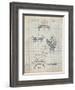 Toilet Seat Patent-Cole Borders-Framed Art Print