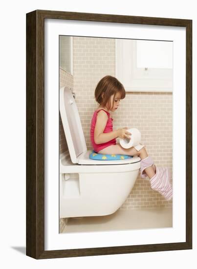 Toilet Training-Ian Boddy-Framed Photographic Print