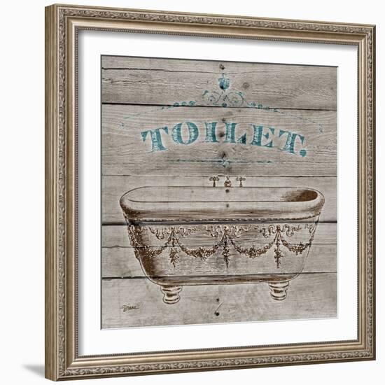 Toilet-Diane Stimson-Framed Art Print