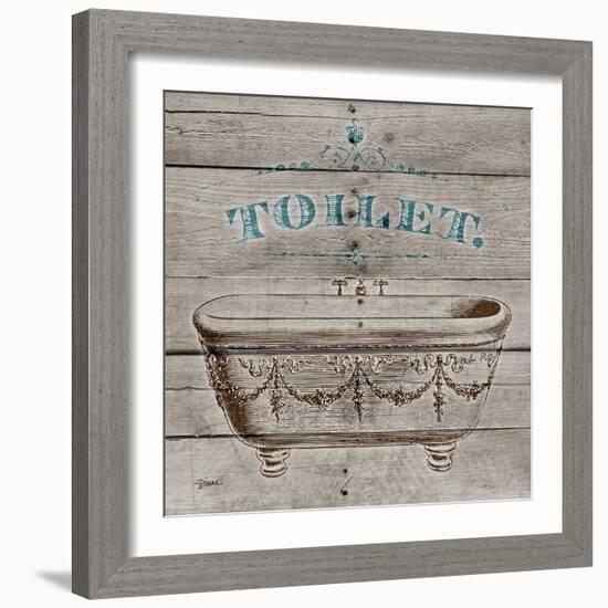 Toilet-Diane Stimson-Framed Art Print