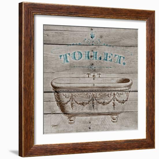 Toilet-Diane Stimson-Framed Art Print