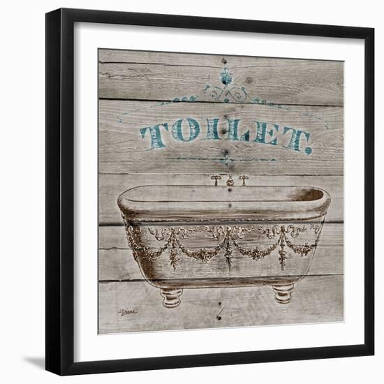 Toilet-Diane Stimson-Framed Art Print