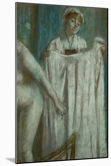 Toilette after the Bath, 1888-1889-Edgar Degas-Mounted Giclee Print