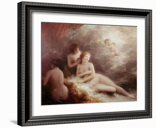 Toilette de Venus-Henri Fantin-Latour-Framed Giclee Print