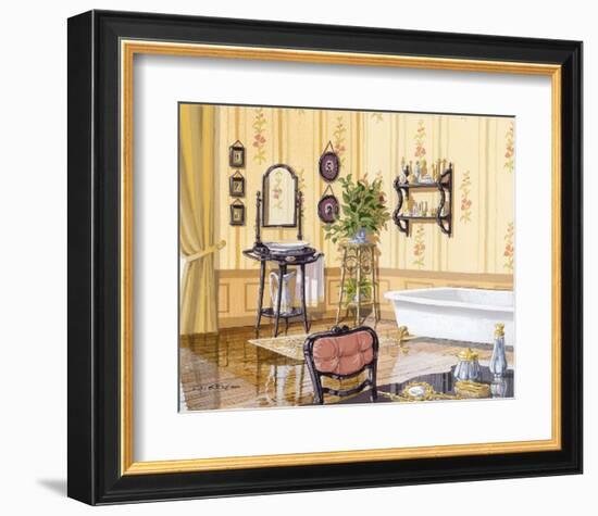 Toilette I-Eduardo Escarpizo-Framed Art Print