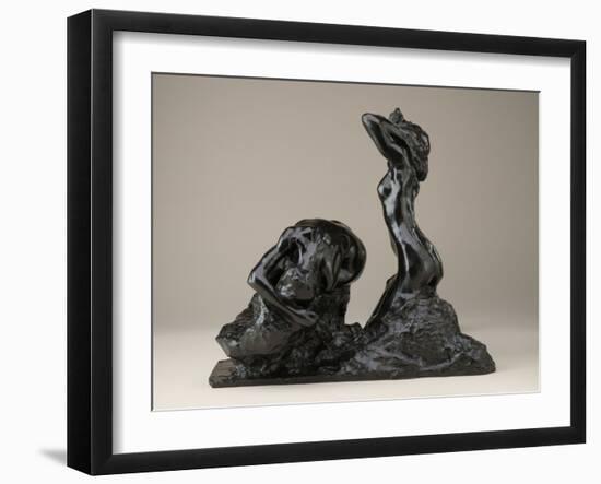 Toilette of Venus and Andromeda, Modeled after 1890, Musée Rodin Cast 1987 (Bronze)-Auguste Rodin-Framed Giclee Print