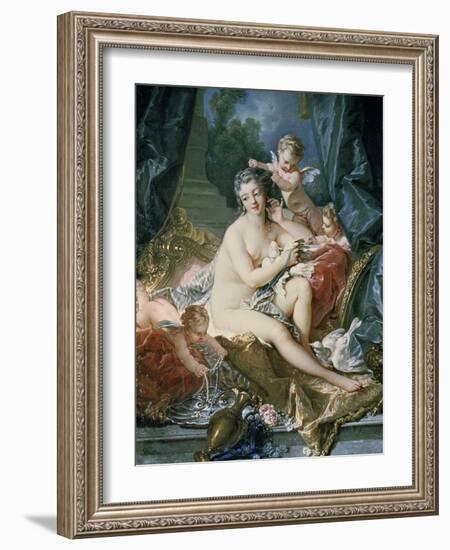 Toilette of Venus-Francois Boucher-Framed Giclee Print