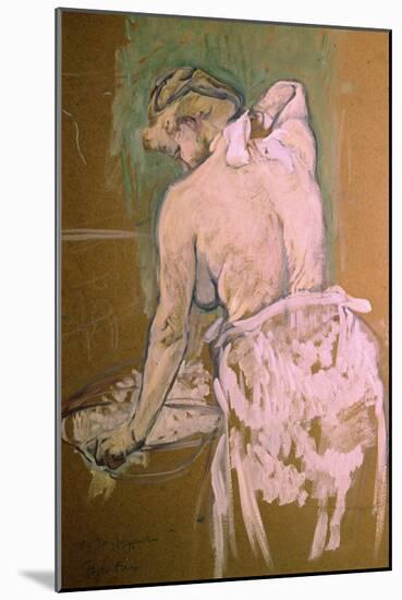 Toilette-Henri de Toulouse-Lautrec-Mounted Giclee Print