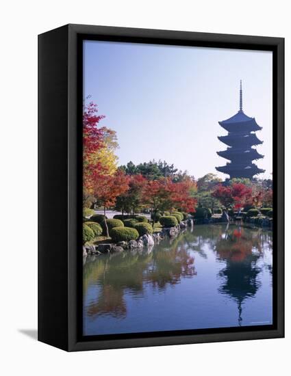 Toji Temple, Kyoto, Japan-Steve Vidler-Framed Premier Image Canvas