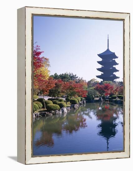 Toji Temple, Kyoto, Japan-Steve Vidler-Framed Premier Image Canvas