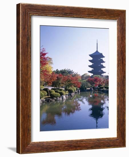 Toji Temple, Kyoto, Japan-Steve Vidler-Framed Photographic Print