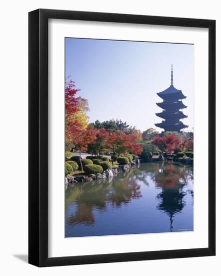 Toji Temple, Kyoto, Japan-Steve Vidler-Framed Photographic Print