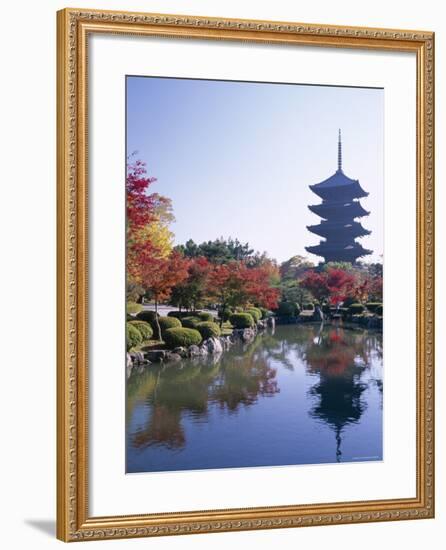 Toji Temple, Kyoto, Japan-Steve Vidler-Framed Photographic Print