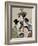 Tôjin, shishi, sumô, 1793-Kitagawa Utamaro-Framed Giclee Print