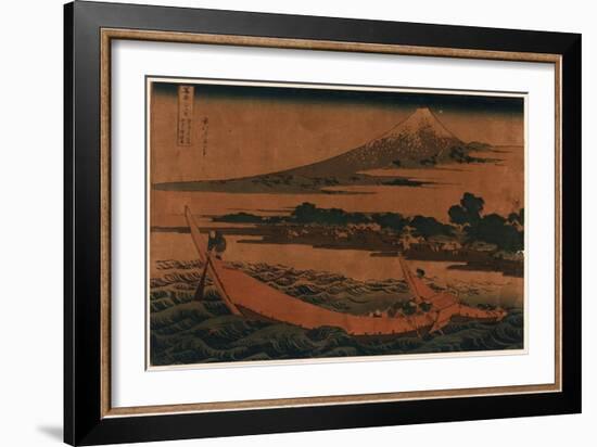 Tokaido Ejiri Tago No Ura Ryakuzu-Katsushika Hokusai-Framed Giclee Print