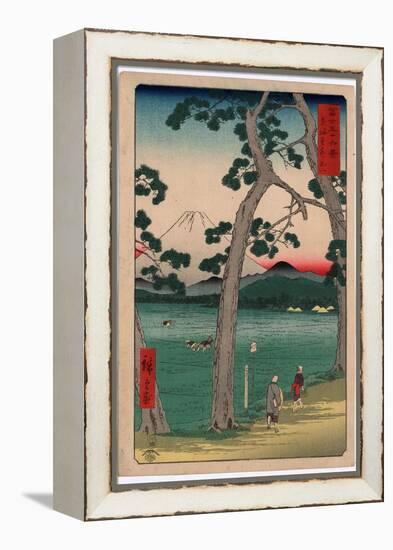 Tokaido Hidarifuji-Utagawa Hiroshige-Framed Premier Image Canvas