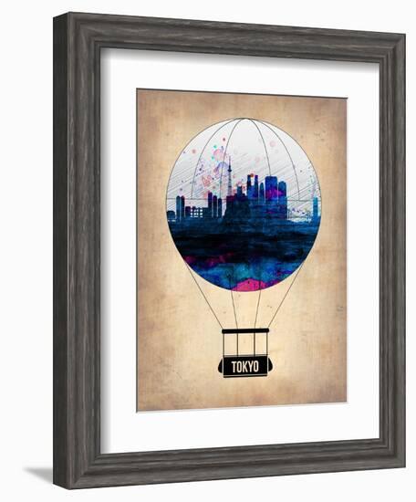 Tokyo Air Balloon-NaxArt-Framed Art Print