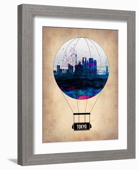 Tokyo Air Balloon-NaxArt-Framed Art Print