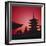 Tokyo, AsakUSA, Asakusa Kannon Temple and Pagoda-Dave Bartruff-Framed Photographic Print