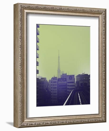 Tokyo City Ride-NaxArt-Framed Art Print