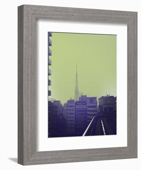 Tokyo City Ride-NaxArt-Framed Art Print