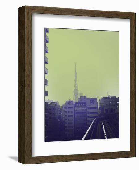 Tokyo City Ride-NaxArt-Framed Art Print