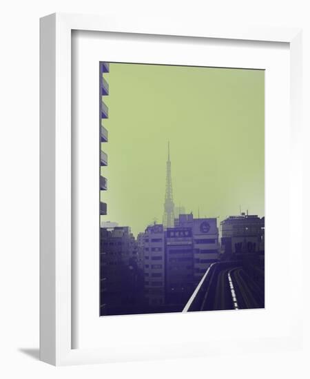 Tokyo City Ride-NaxArt-Framed Art Print