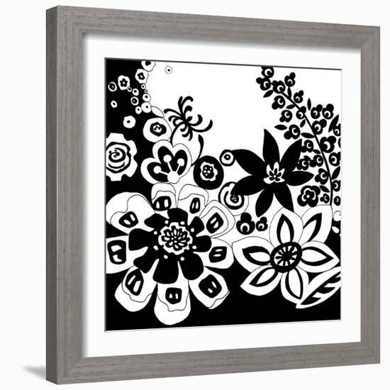 Tokyo Garden VII-Chariklia Zarris-Framed Art Print