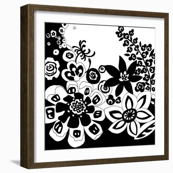 Tokyo Garden VII-Chariklia Zarris-Framed Art Print