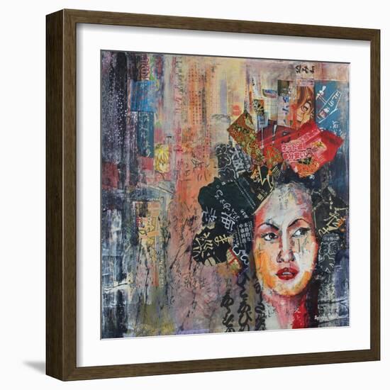 Tokyo Girl-Sylvia Paul-Framed Giclee Print