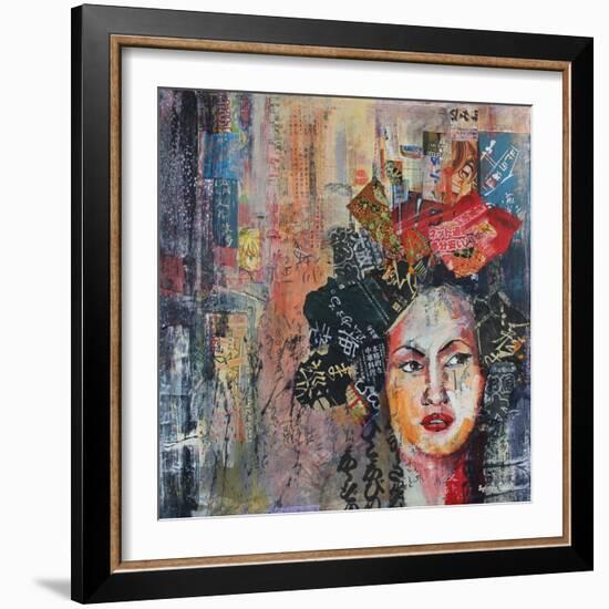 Tokyo Girl-Sylvia Paul-Framed Giclee Print