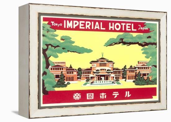 Tokyo Imperial Hotel-null-Framed Stretched Canvas