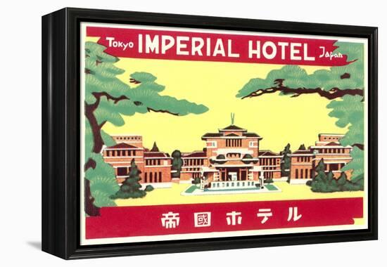 Tokyo Imperial Hotel-null-Framed Stretched Canvas