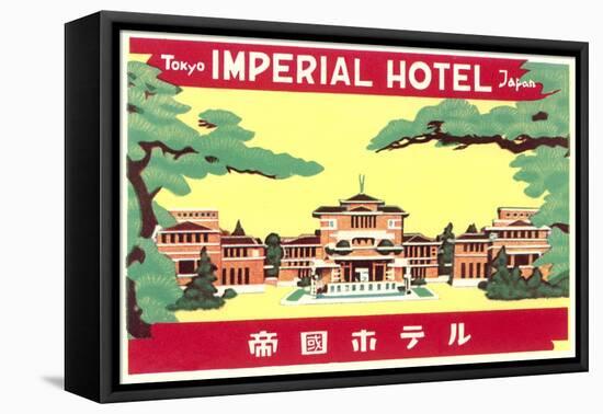 Tokyo Imperial Hotel-null-Framed Stretched Canvas