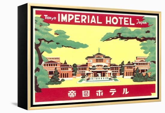 Tokyo Imperial Hotel-null-Framed Stretched Canvas