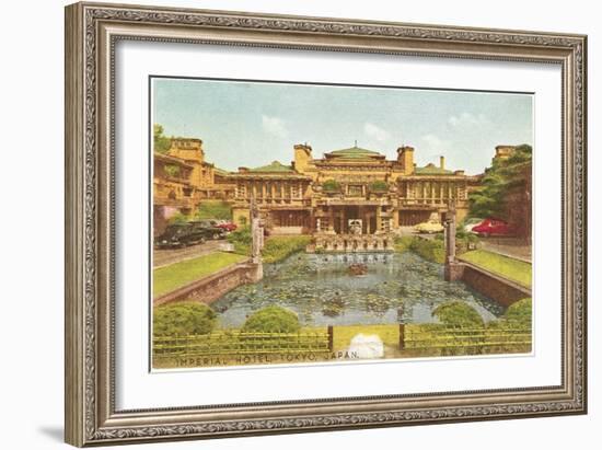 Tokyo Imperial Hotel-null-Framed Art Print