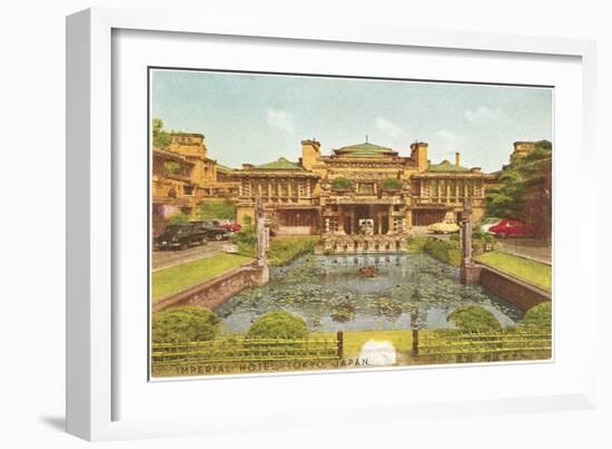 Tokyo Imperial Hotel-null-Framed Art Print