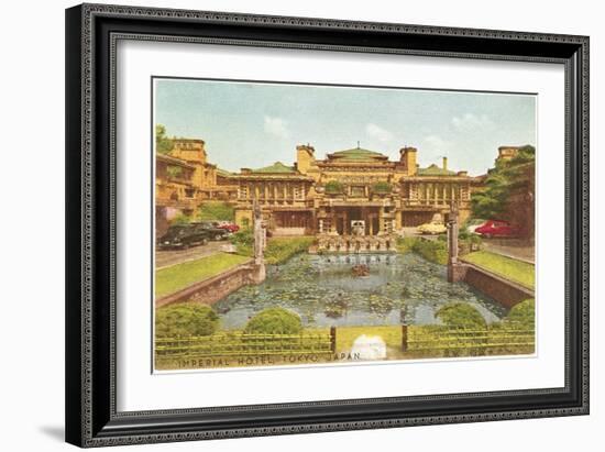 Tokyo Imperial Hotel-null-Framed Art Print