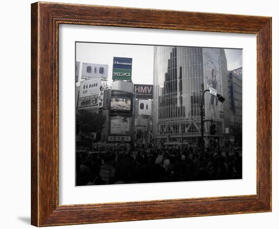 Tokyo Intersection 1-NaxArt-Framed Art Print